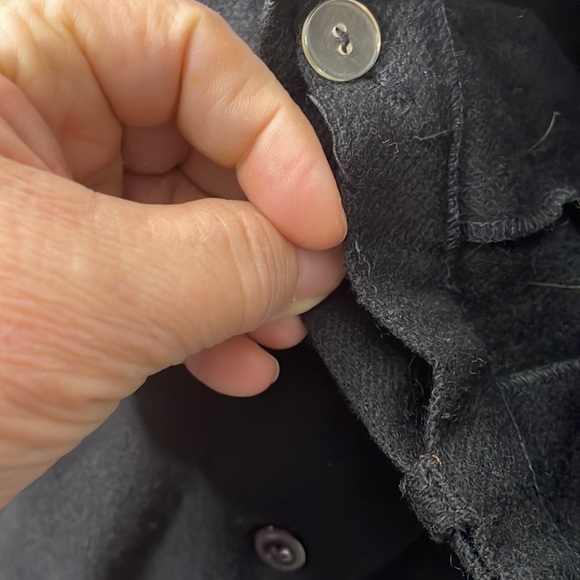 Century of Boston vintage size 6 black skirt feels like wool - Picture 7 of 11